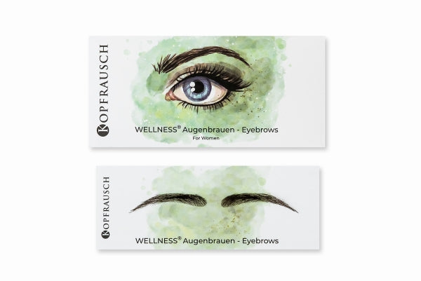 Wellness Augenbrauen Echthaar Damen