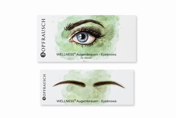 Wellness Augenbrauen Echthaar Damen