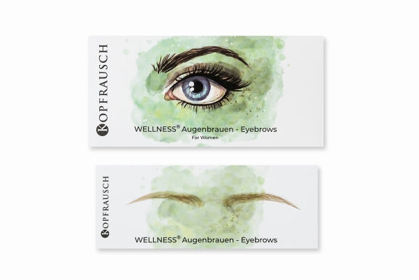 Wellness Augenbrauen Echthaar Damen