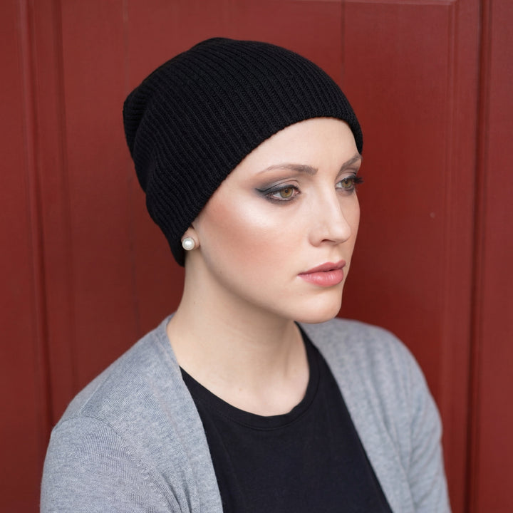 6Q Beanie Black