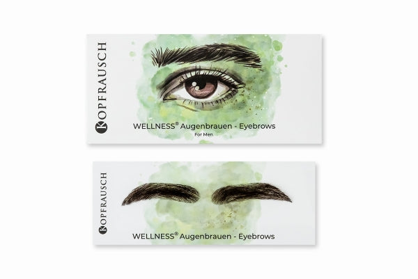 Wellness Augenbrauen Echthaar Herren