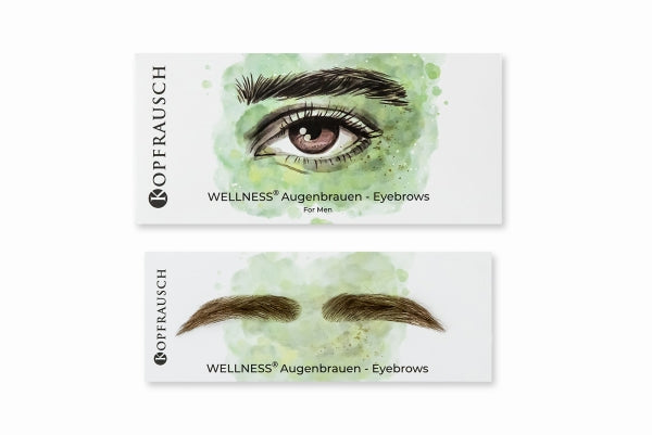 Wellness Augenbrauen Echthaar Herren