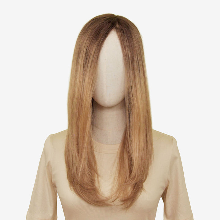 Echthaar-Perücke Bern - Toffeeblond