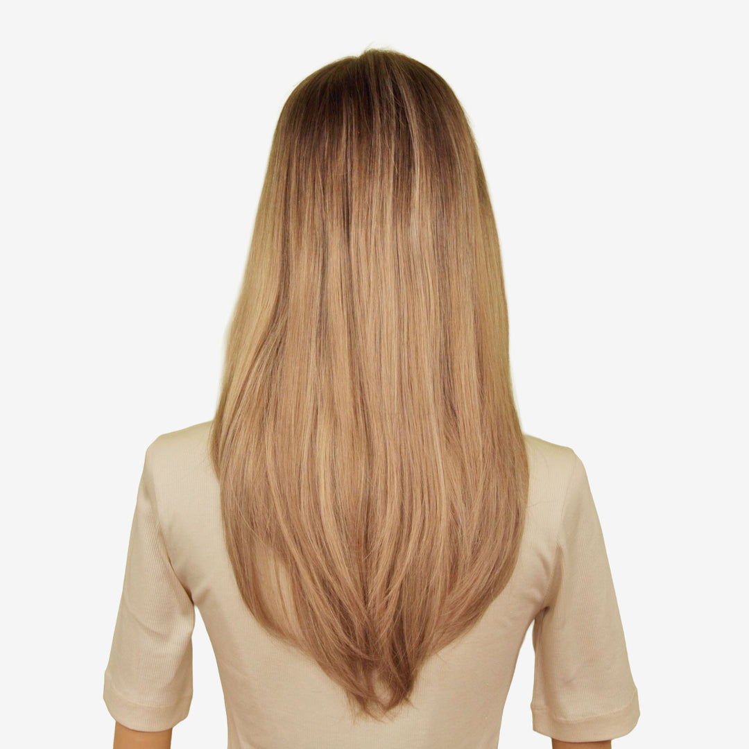 Echthaar-Perücke Bern - Toffeeblond