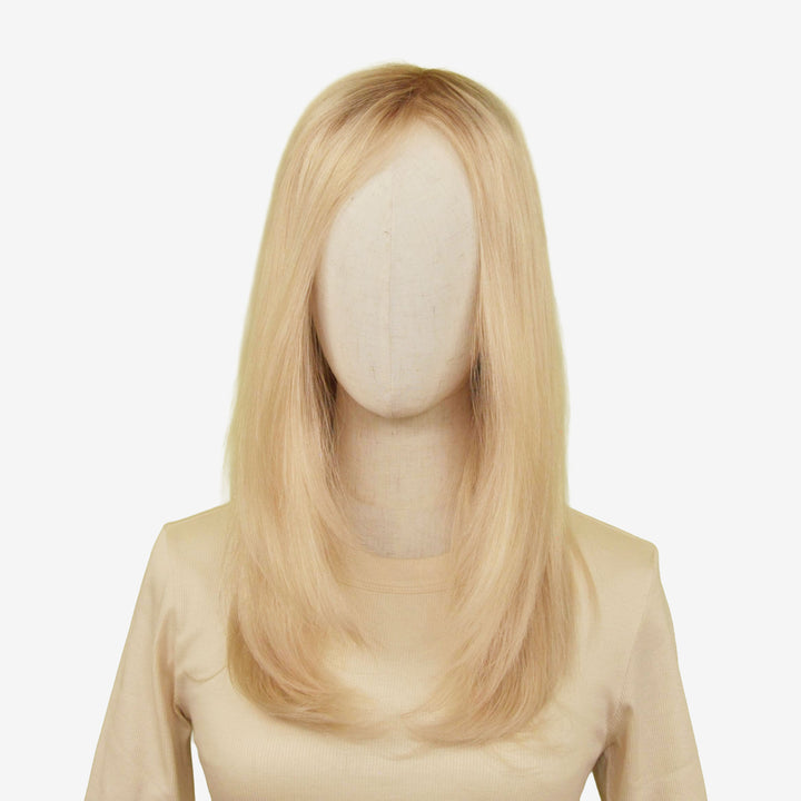 Echthaar-Perücke Luzern - Champagnerblond
