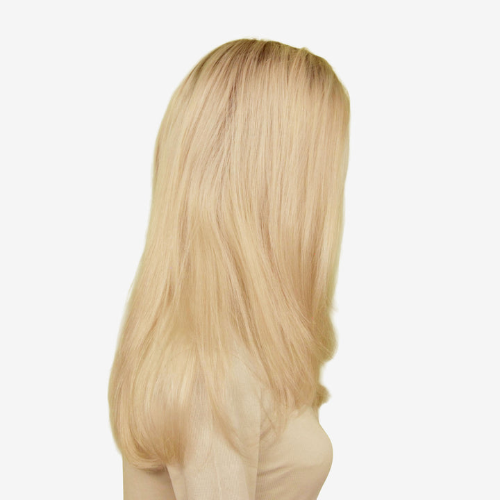 Echthaar-Perücke Luzern - Champagnerblond