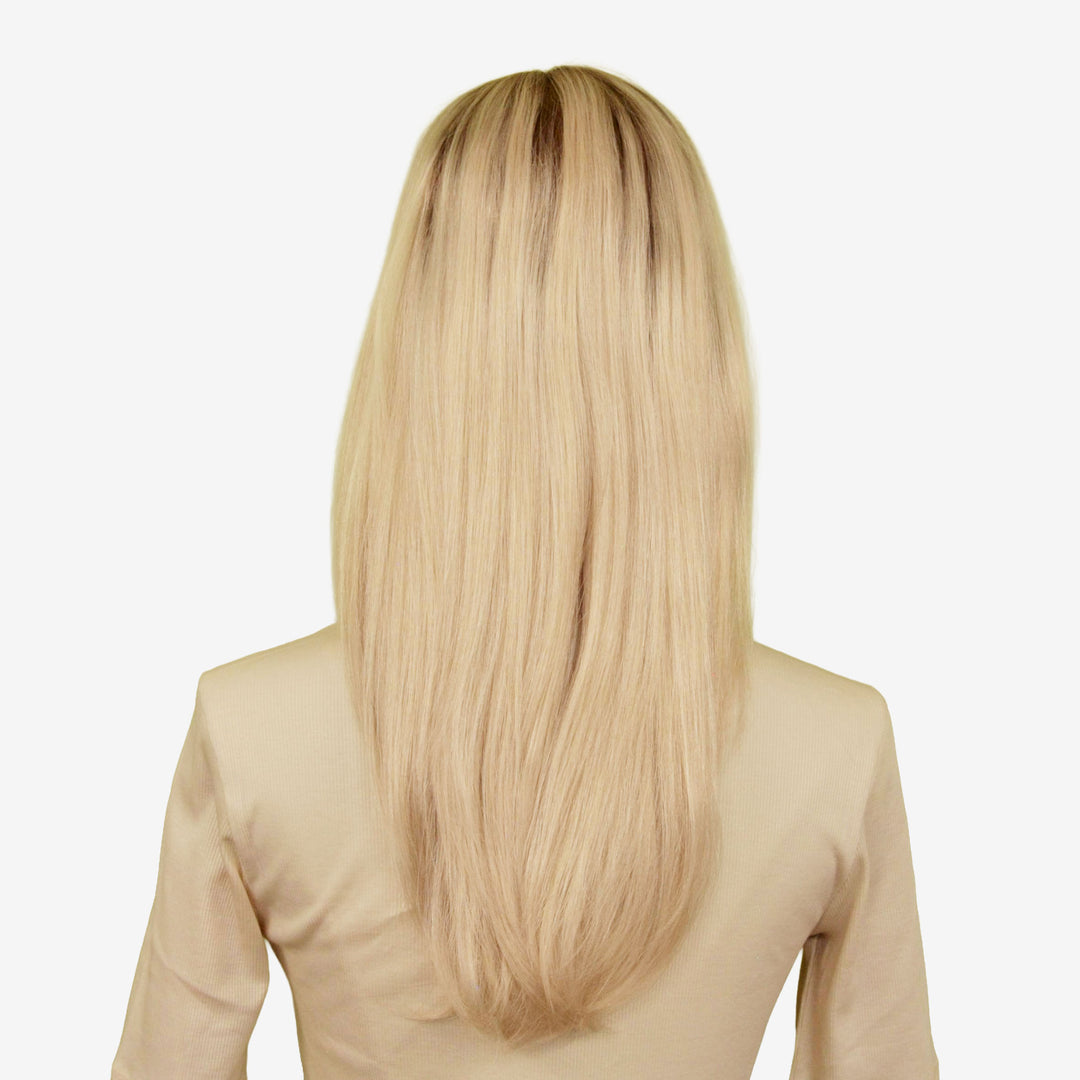 Echthaar-Perücke Luzern - Champagnerblond