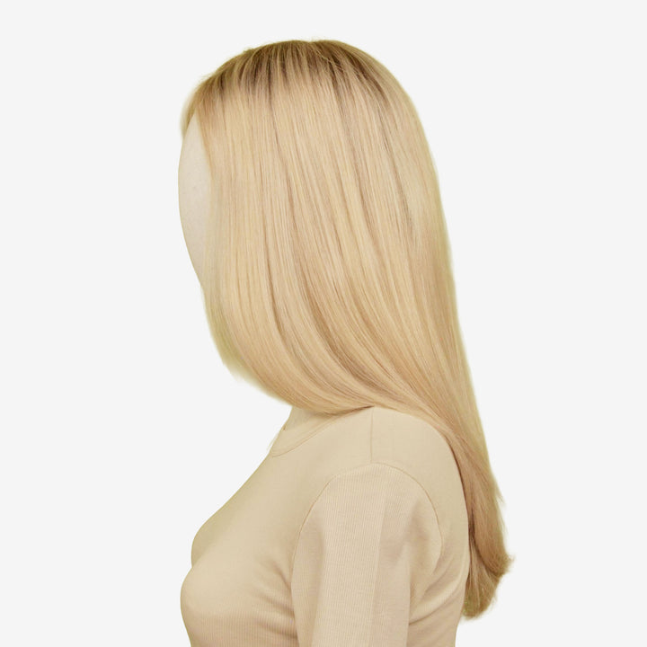 Echthaar-Perücke Luzern - Champagnerblond