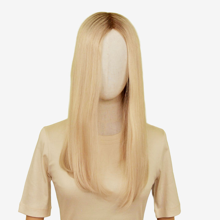 Echthaar-Perücke Sankt Gallen - Champagnerblond