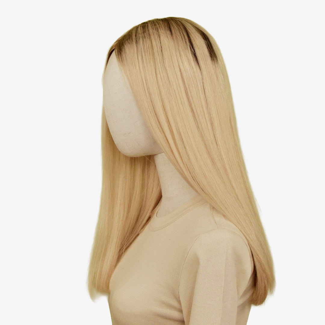 Echthaar-Perücke Sankt Gallen - Champagnerblond