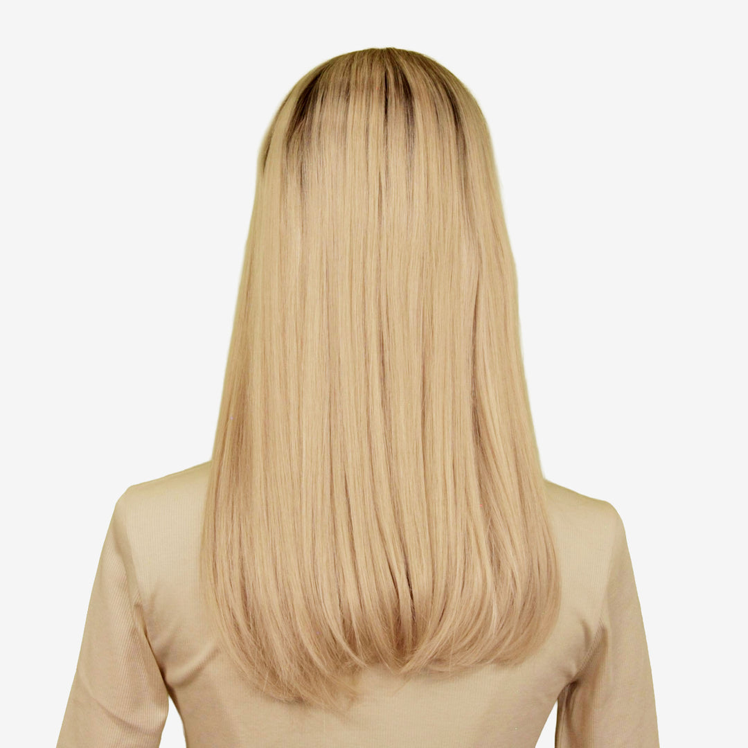 Echthaar-Perücke Sankt Gallen - Champagnerblond