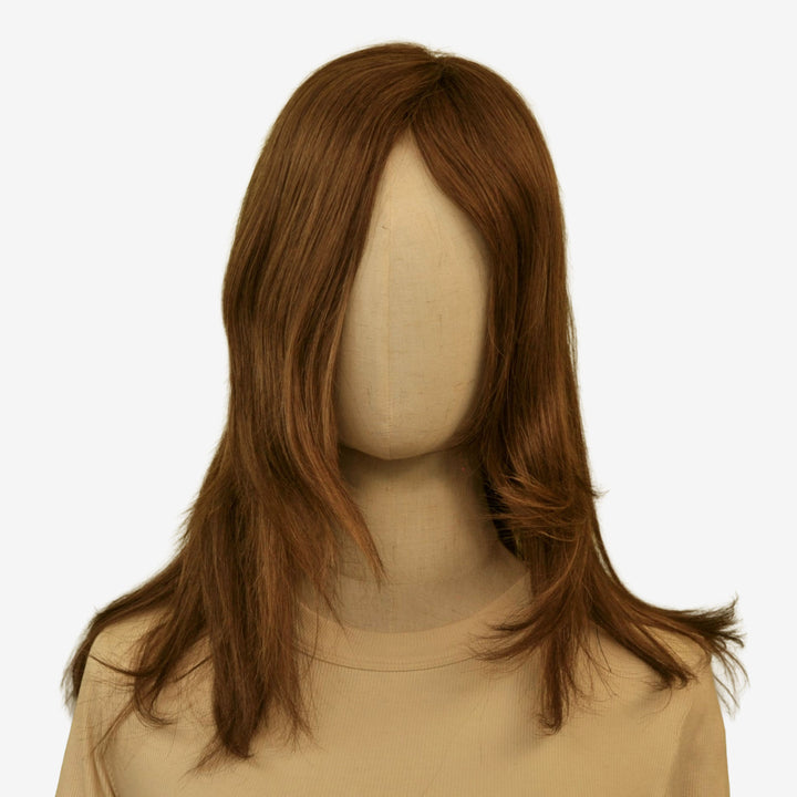 Echthaar-Perücke Sion - Mandelbraun