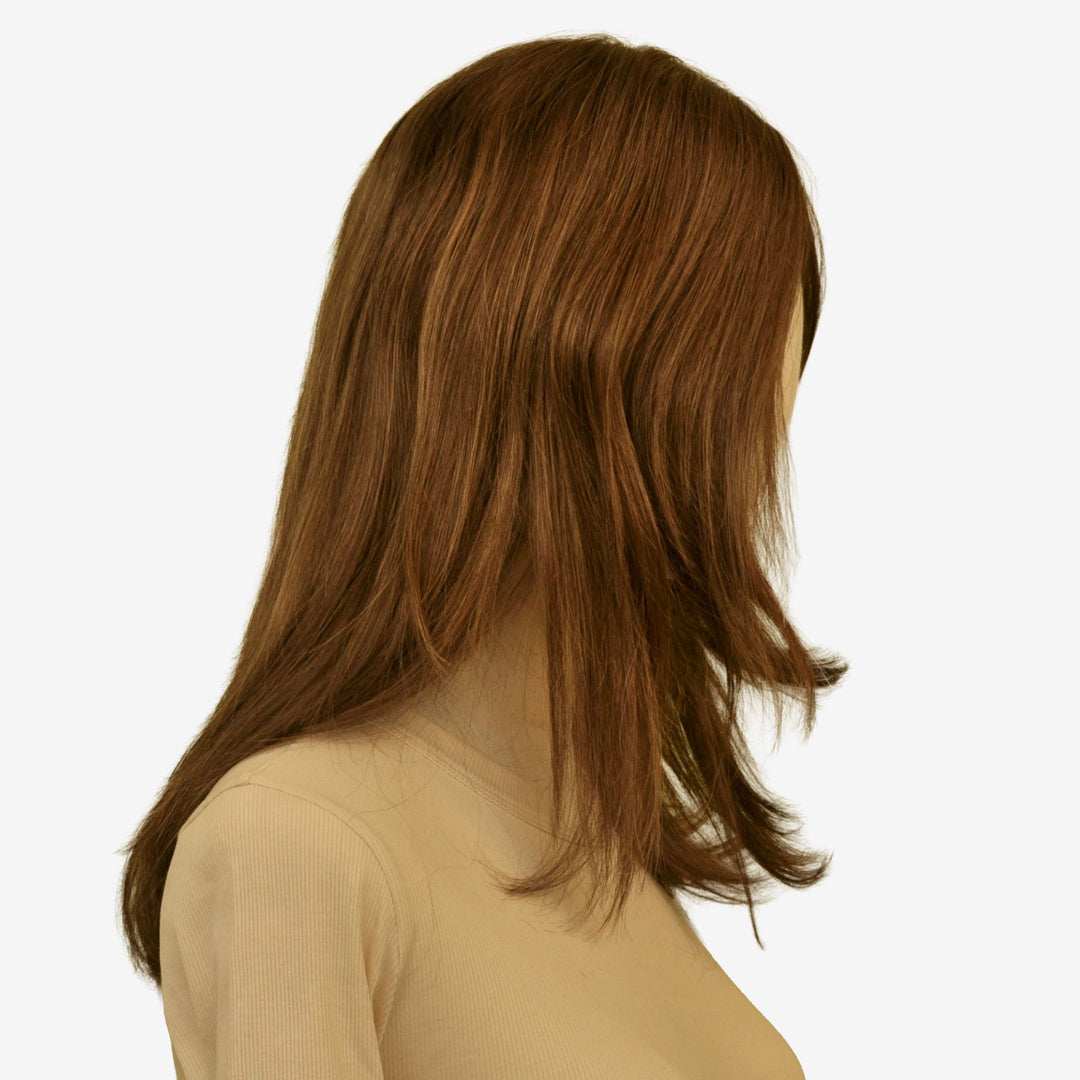 Echthaar-Perücke Sion - Mandelbraun