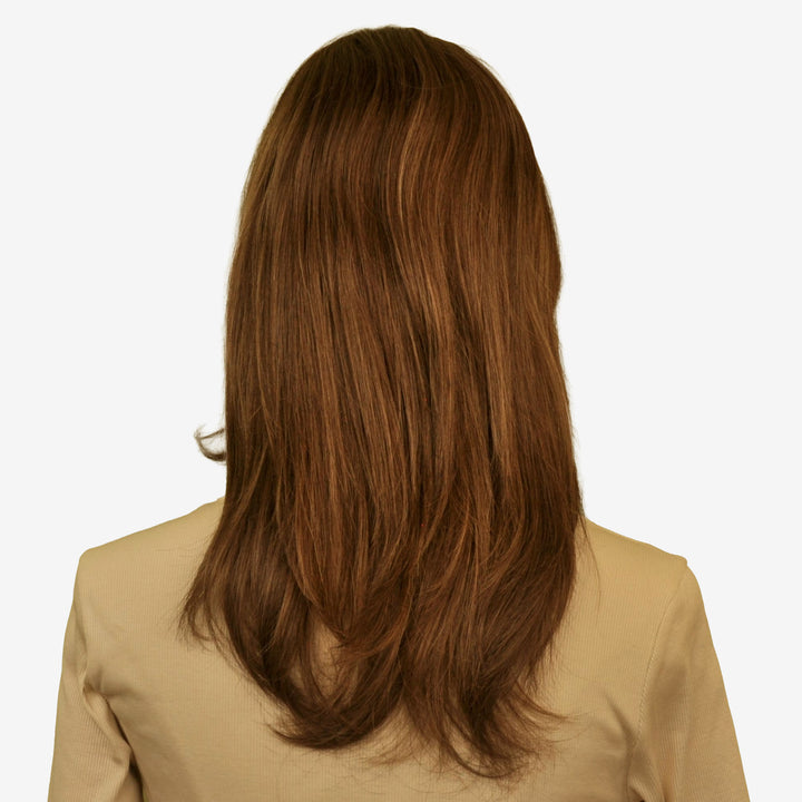 Echthaar-Perücke Sion - Mandelbraun