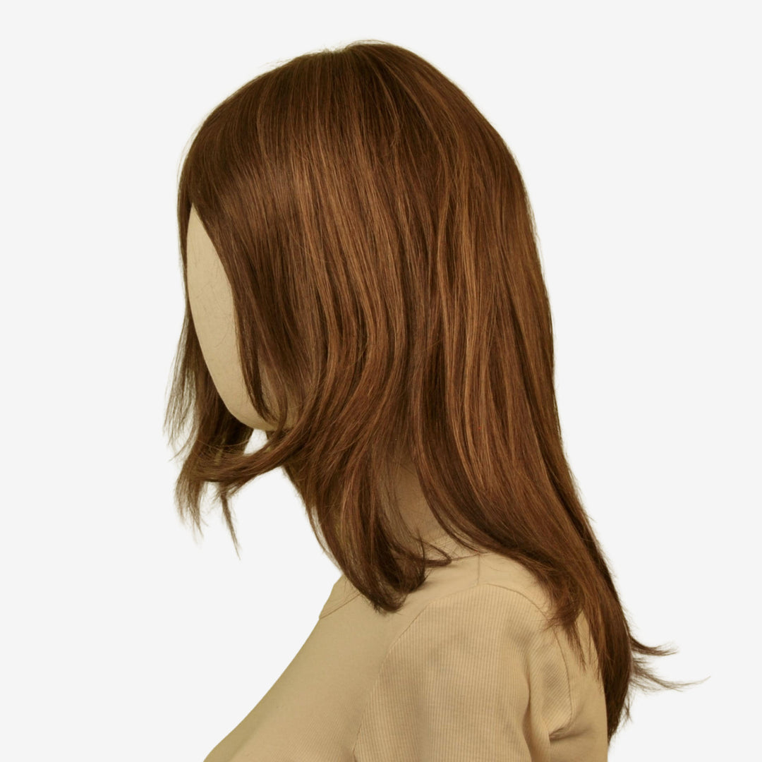 Echthaar-Perücke Sion - Mandelbraun