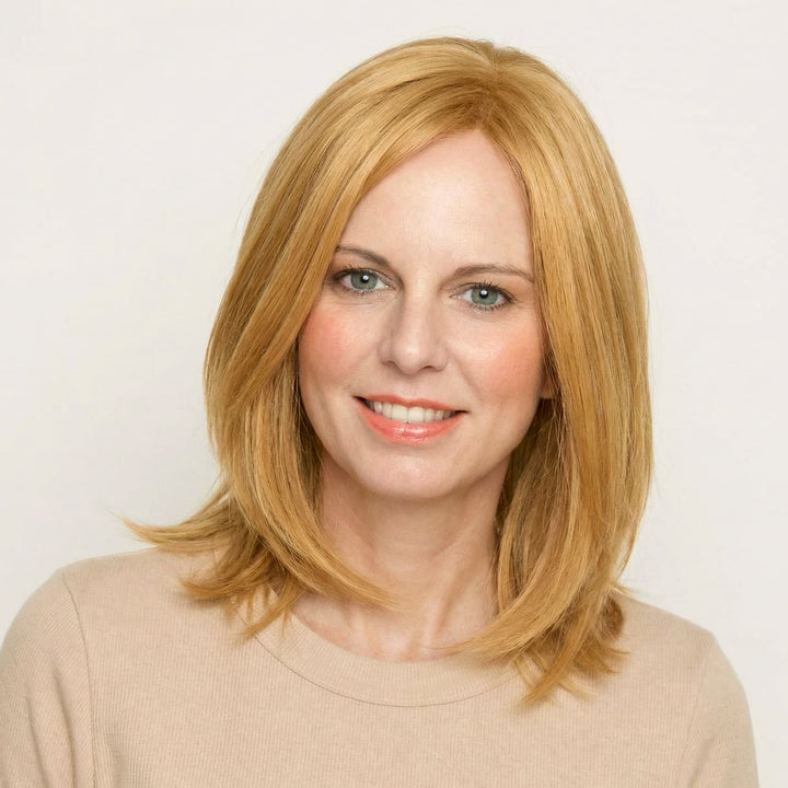 Echthaar-Perücke Ascona - Honigblond