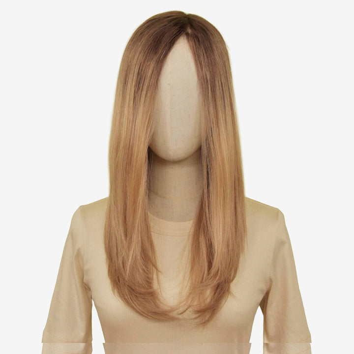 Echthaar-Perücke Bern - Toffeeblond