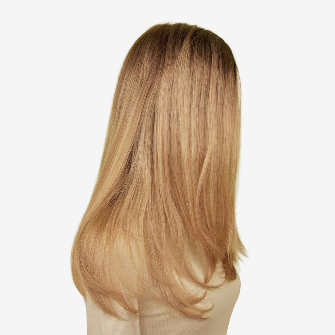 Echthaar-Perücke Bern - Toffeeblond