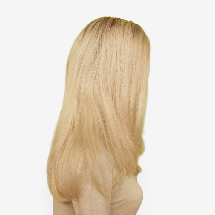 Echthaar-Perücke Luzern - Champagnerblond