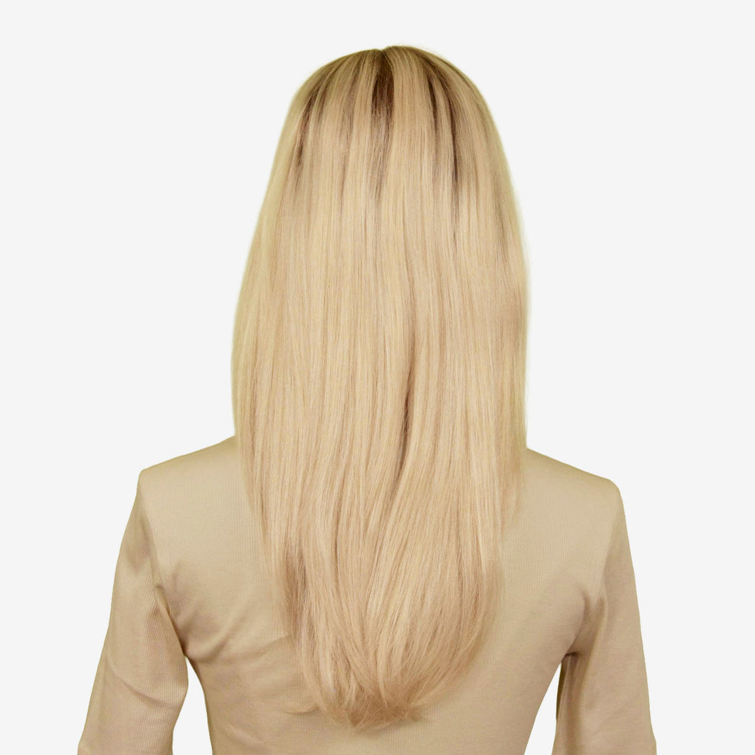 Echthaar-Perücke Luzern - Champagnerblond