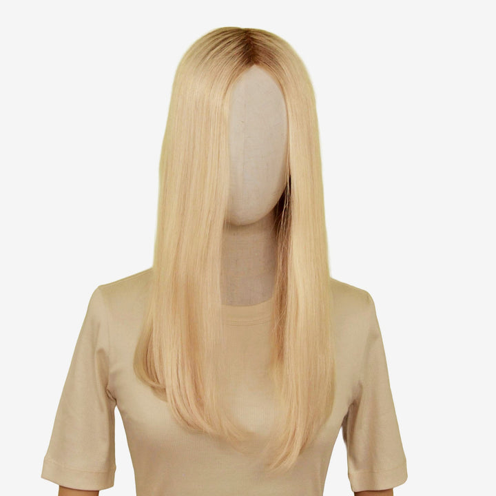 Echthaar-Perücke Sankt Gallen - Champagnerblond