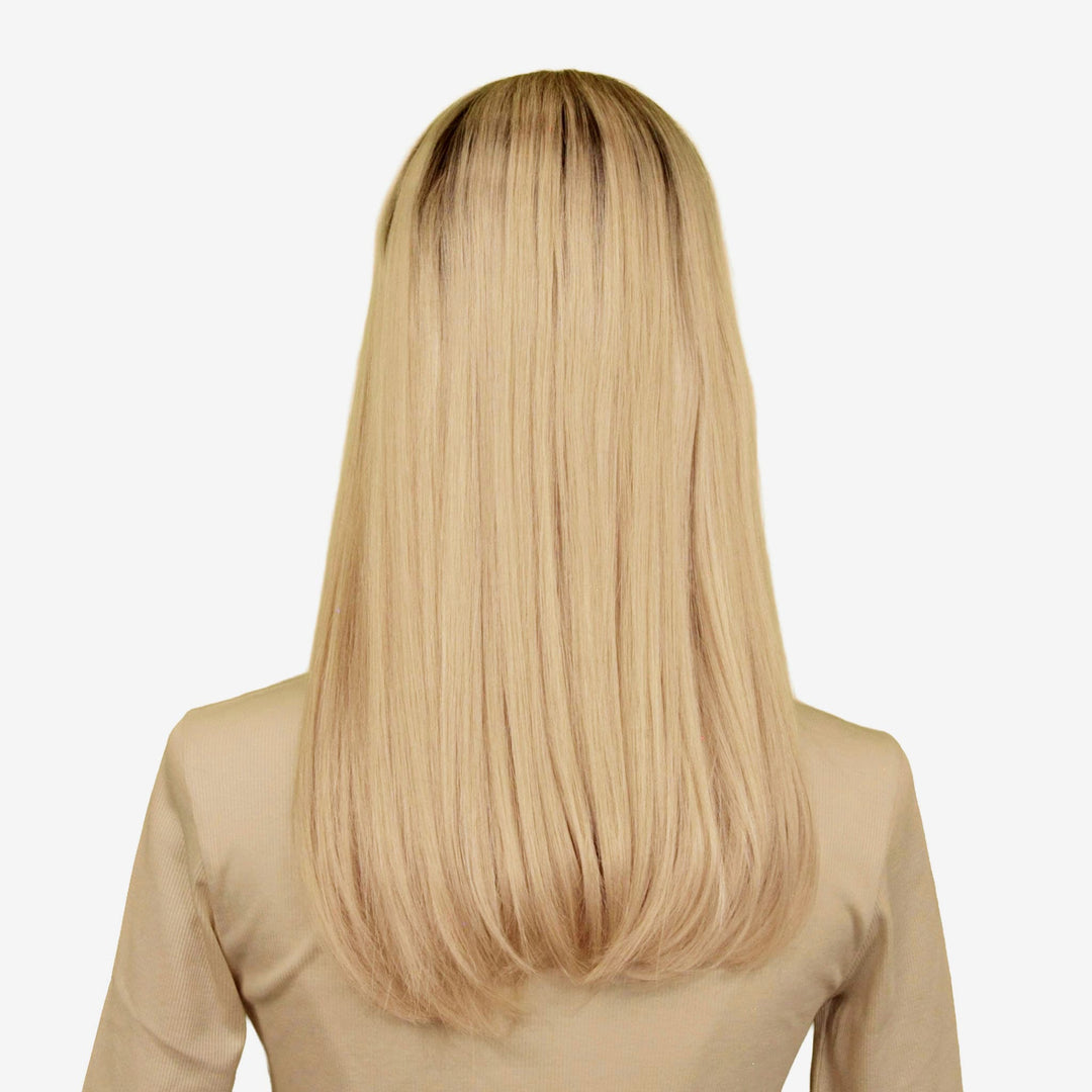 Echthaar-Perücke Sankt Gallen - Champagnerblond