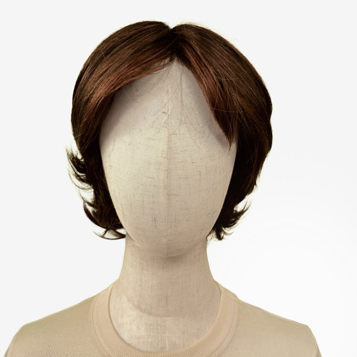 Hitzebeständige Kunsthaar-Perücke Biel - Ebenholz