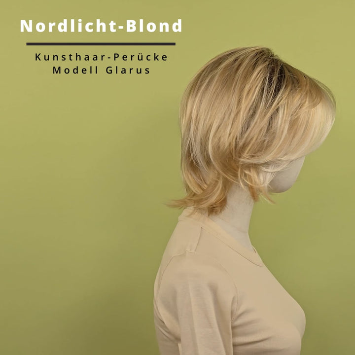 Kunsthaar-Perücke Glarus - Nordlichtblond