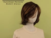 Kunsthaar-Perücke Glarus - Kastanienbraun