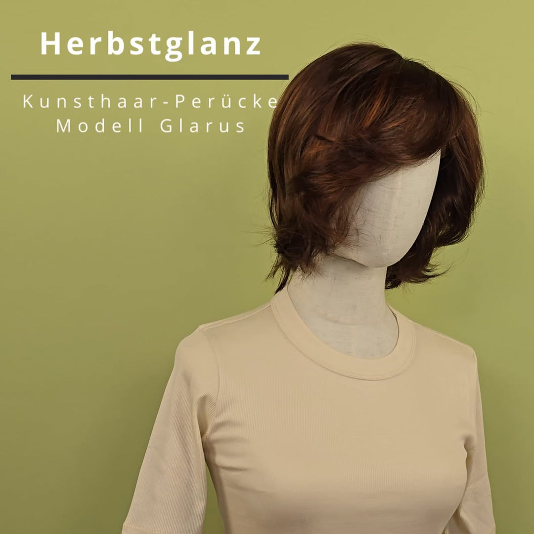 Kunsthaar-Perücke Glarus - Herbstglanz