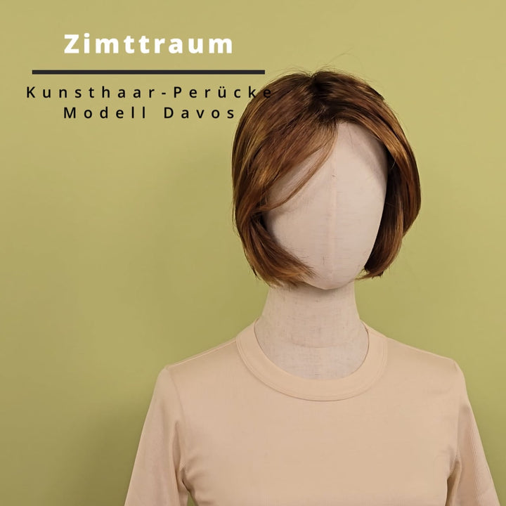Kunsthaar-Perücke Davos - Zimttraum