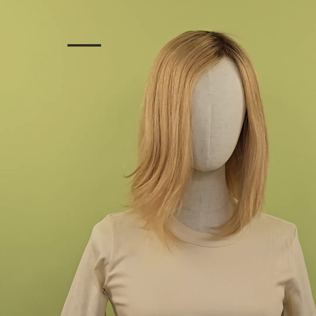 Echthaar-Perücke Schaffhausen - Karamelblond