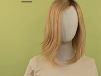 Echthaar-Perücke Schaffhausen - Karamelblond