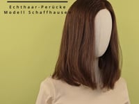 Echthaar-Perücke Schaffhausen - Mokka