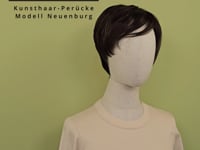 Kunsthaar-Perücke Neuenburg - Tiefbraun