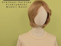 Echthaar-Perücke Basel - Dinkelblond
