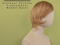 Echthaar-Perücke Basel - Gerstenblond