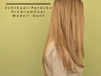 Echthaar-Perücke Genf - Semmelblond