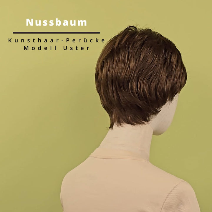 Kunsthaar-Perücke Uster - Nussbaum