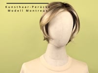 Kunsthaar-Perücke Montreux - Mokkacreme