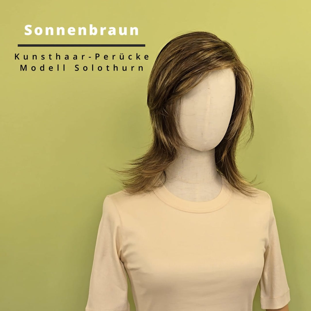 Kunsthaar-Perücke Solothurn - Sonnenbraun
