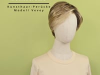 Kunsthaar-Perücke Vevey - Mokkacreme