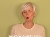 Kunsthaar-Perücke Vevey - Platin