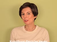 Kunsthaar-Perücke Vevey - Tiefbraun