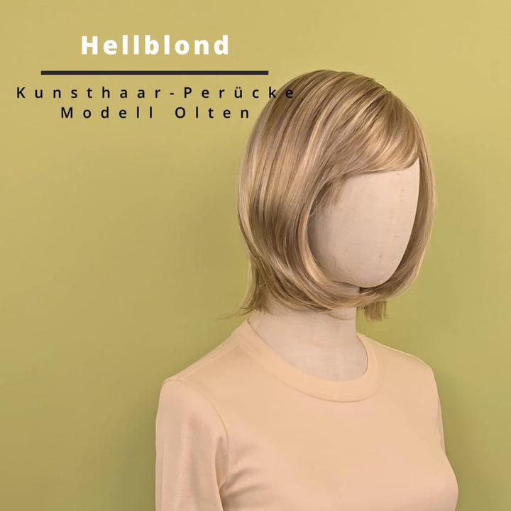 Kunsthaar-Perücke Olten - Hellblond