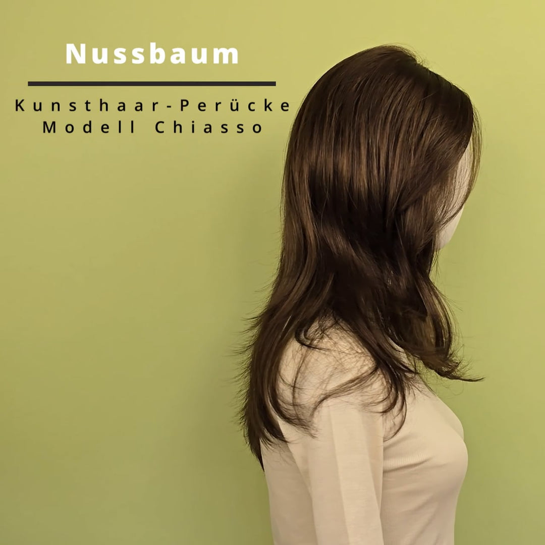 Kunsthaar-Perücke Chiasso - Nussbaum