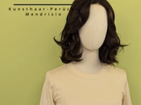 Kunsthaar-Perücke Mendrisio - Zartbitterschwarz
