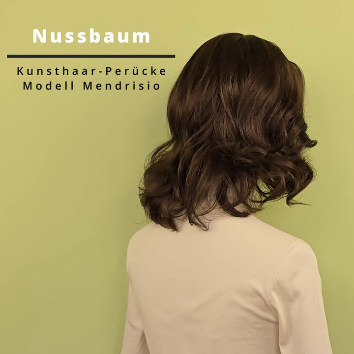 Kunsthaar-Perücke Mendrisio - Nussbaum