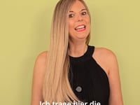 Echthaar-Perücke Lugano - Toffeeblond