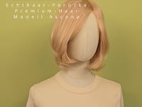 Echthaar-Perücke Ascona - Zitronenblond